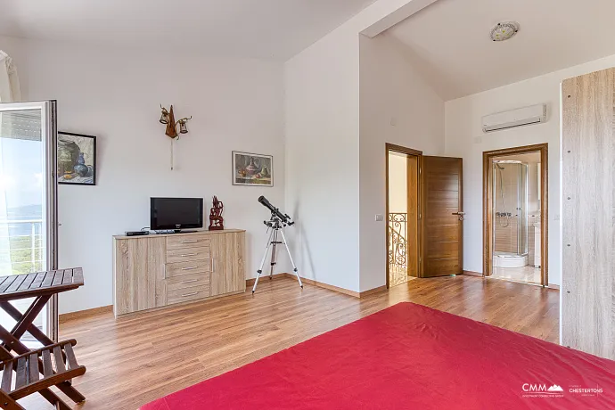 Elegant Home with Stunning Views of the Bay of Kotor in Herceg Novi
