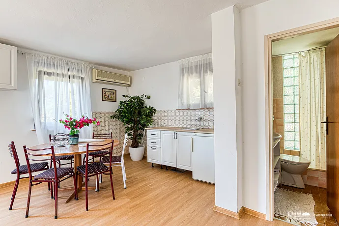 House in Dobra Voda with panoramic sea views