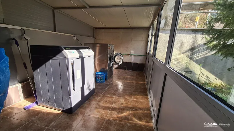 House in a quiet area of ​​Budva overlooking the sea.