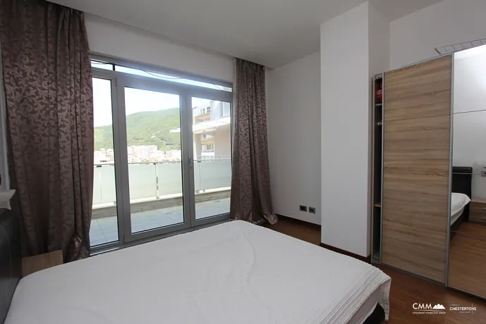 A luxury apartment in Budva