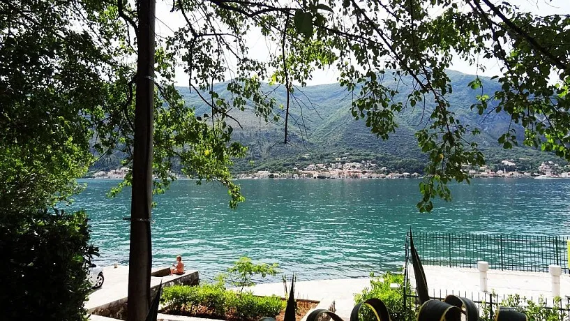 House on the first line to the sea in Dobrota, Kotor