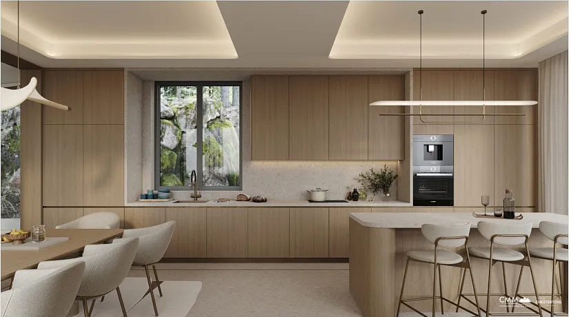 Luxury villa with panoramic views over Porto Montenegro