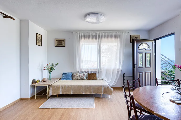 House in Dobra Voda with panoramic sea views