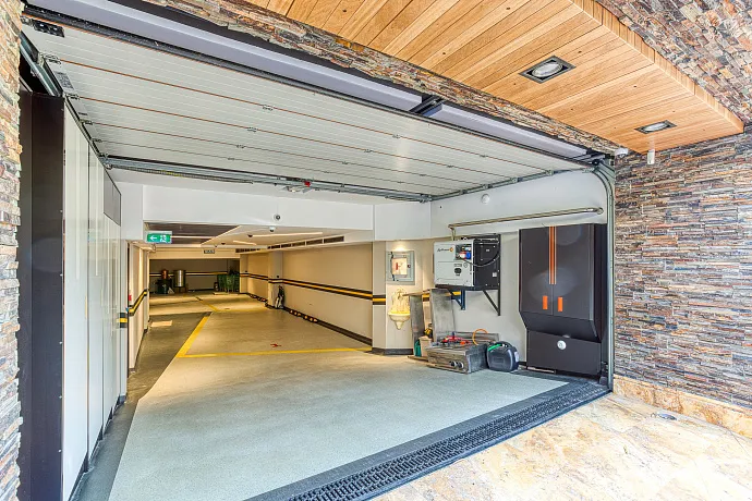 An elegant two-bedroom apartment with an exclusive design in the heart of Budva.
