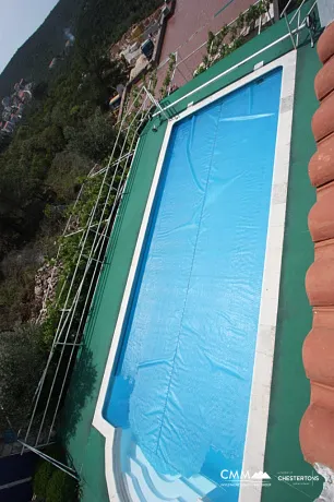 Three-storey house with pool in Lustica