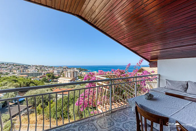 House in Dobra Voda with panoramic sea views