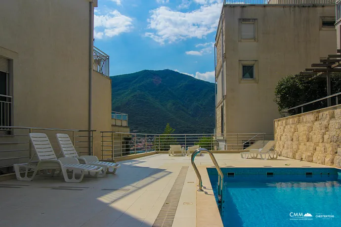 Two bedroom apartment for sale near the sea in Kotor