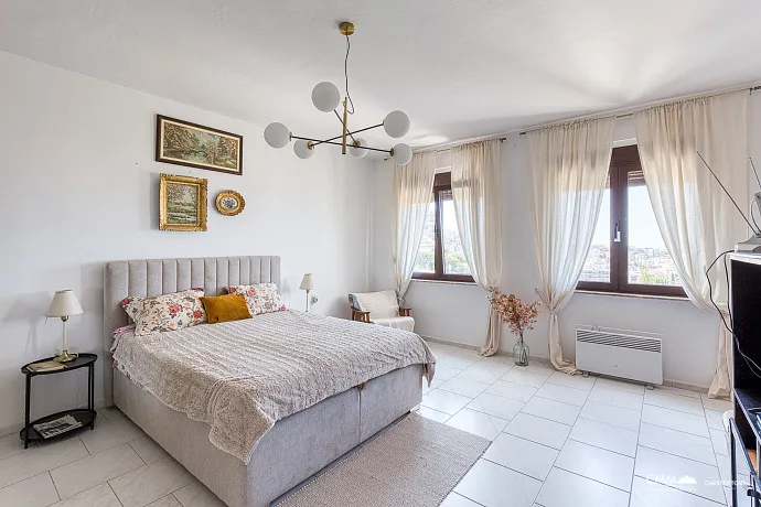 House in Dobra Voda with panoramic sea views