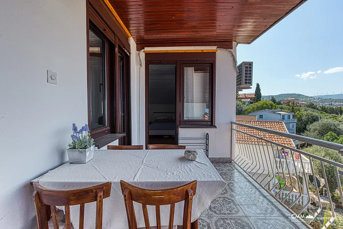 House in Dobra Voda with panoramic sea views