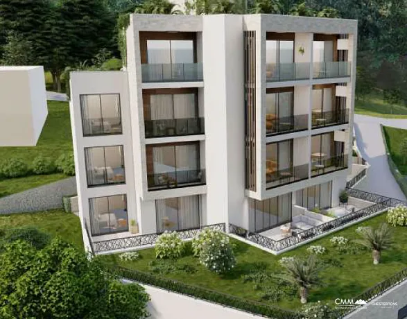 Apartments in a new building in Tivat