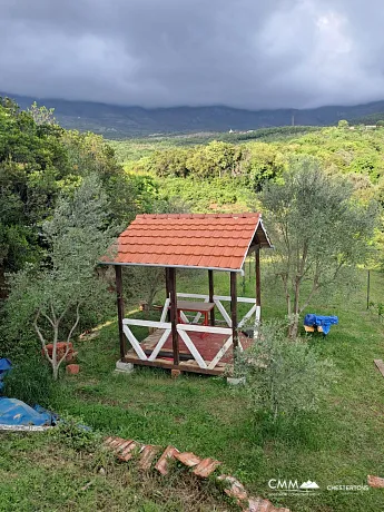 Spacious House on a spectacular large  Plot with Olive Trees 