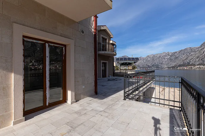 A luxurious three-story villa on the first sea line in  Kotor