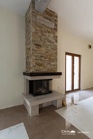 A luxurious three-story villa on the first sea line in  Kotor