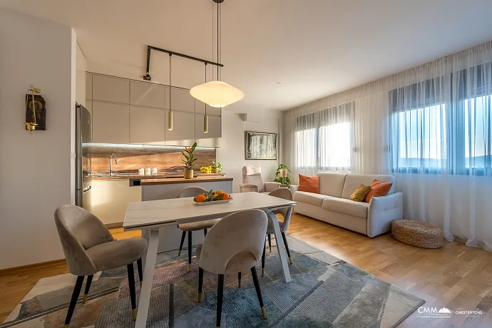 6907 Two-bedroom furnished apartment 63 m², Podkuk, Tivat