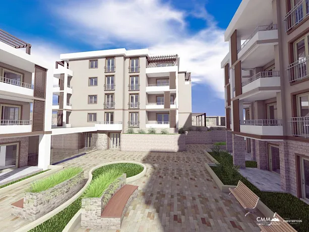 Apartments in new residential complex in Igalo