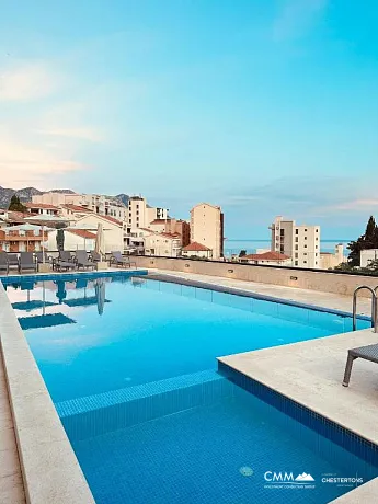 For sale apartment in Becici near the sea