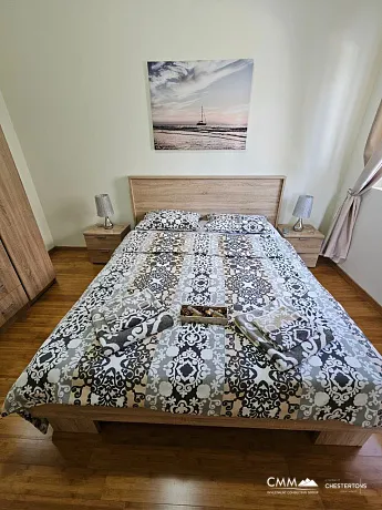 Spacious 1-Bedroom Apartment in Prcanj