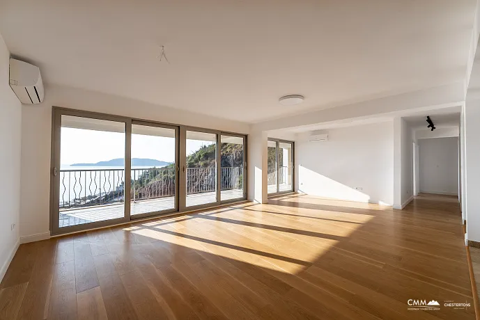 160 m² Sea View Apartment — Pržno, Budva Riviera