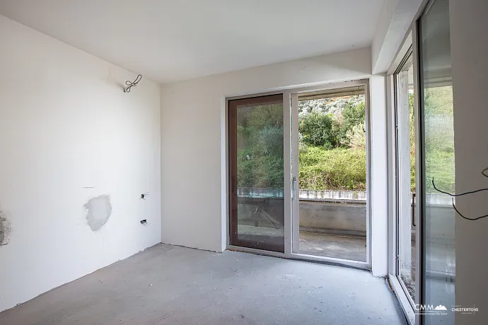 Three-storey house with a view of  the Bay of Kotor