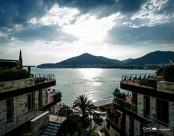 Luxurious apartments in Budva with spectacular sea view