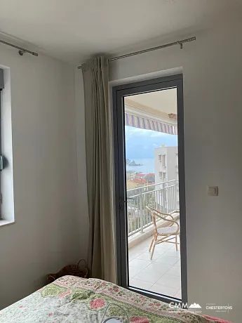 Apartment 50m2 with one bedroom and sea view in Petrovac