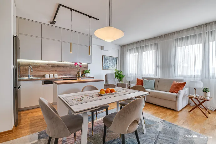 6907 Two-bedroom furnished apartment 63 m², Podkuk, Tivat