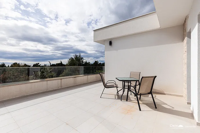 Luxurious three-storey villa with a large yard