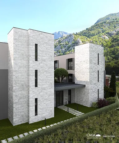  Apartments in a developing complex in Kotor