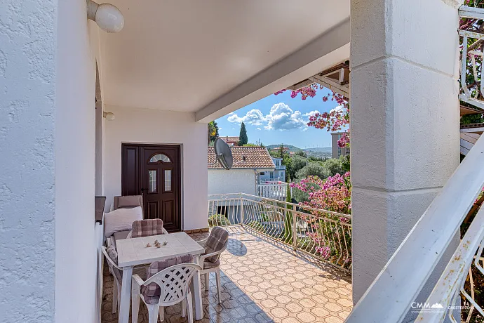 House in Dobra Voda with panoramic sea views