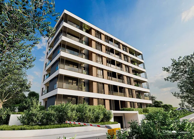 Apartments with a seaview in new building near center and sea in Bar