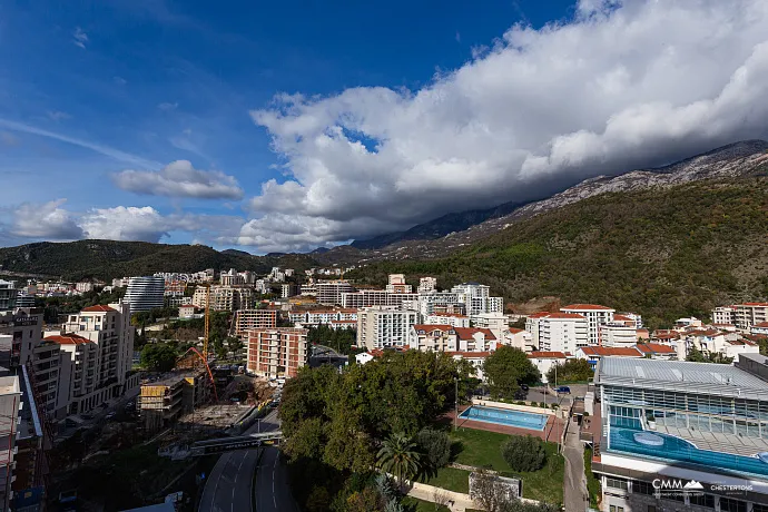 For sale: an exclusive, fully furnished luxury apartment with a spacious terrace.