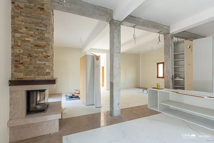A luxurious three-story villa on the first sea line in  Kotor