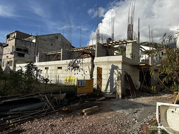 Modern Apartment Building with Sea View in Budva