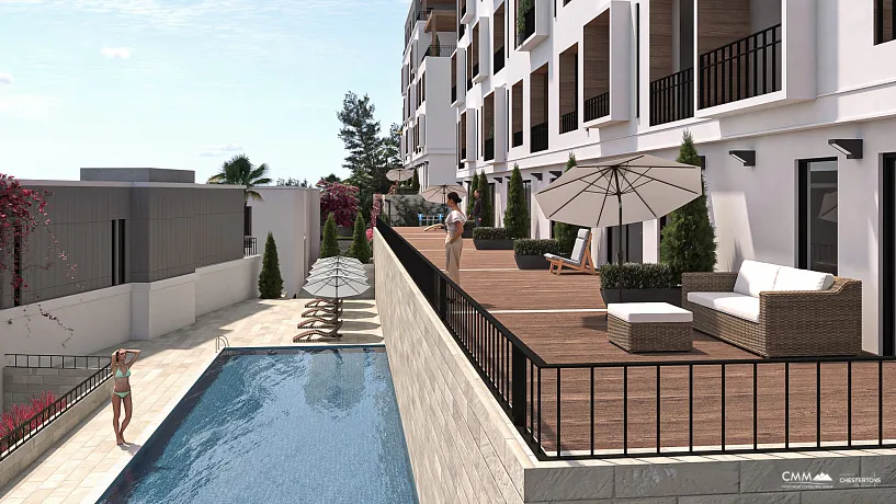 Apartment for sale in a new complex in Tivat