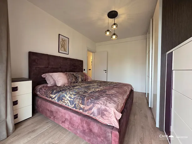 Luxury Three-Bedroom Apartment with Private Sauna 300 m from the Sea – Bečići (107 m²)