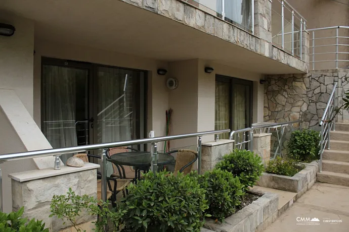 Apartment in a complex with a swimming pool