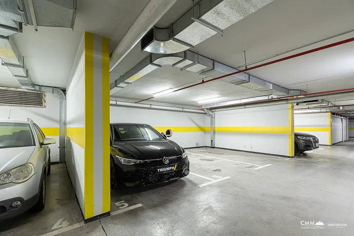 Three parking spots in a single unit in the NIVEL building, Budva