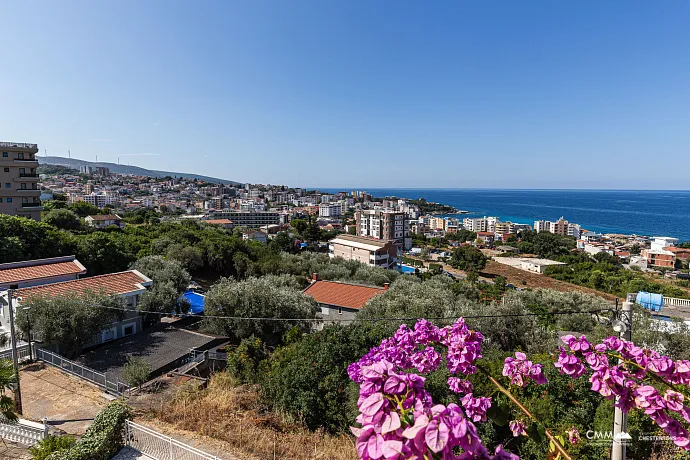 House in Dobra Voda with panoramic sea views
