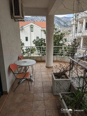 Apartment in Risan with sea and mountain views