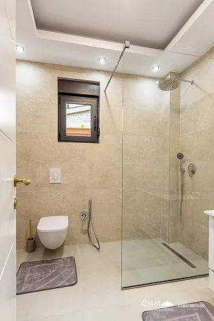Luxurious three-storey villa with a large yard