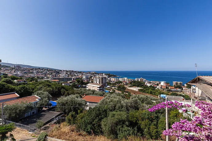 House in Dobra Voda with panoramic sea views