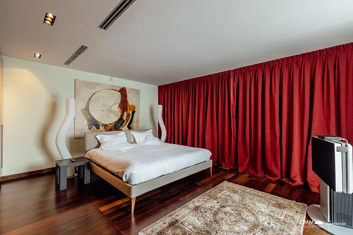 Elegant Stone Mansion with Sea View near Sveti Stefan