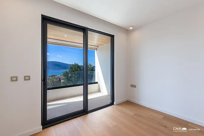 Apartment in Tivat 49m2 with sea view with one bedroom