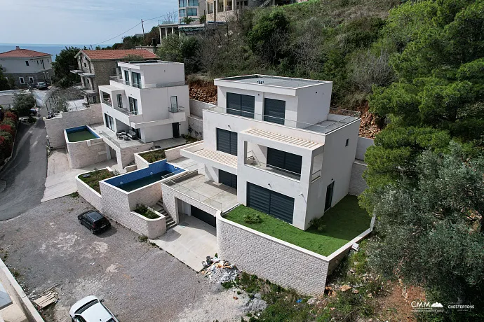 Luxury Newly Built Villa with Panoramic Sea Views – Budva
