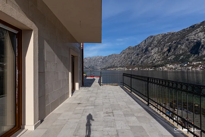 A luxurious three-story villa on the first sea line in  Kotor