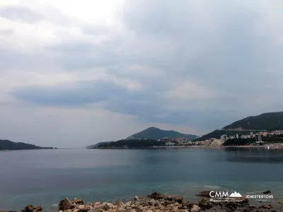 Apartment with a panoramic view on the sea coast, Rafailovici