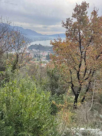 Urbanized plot in Herceg Novi with a sea view 