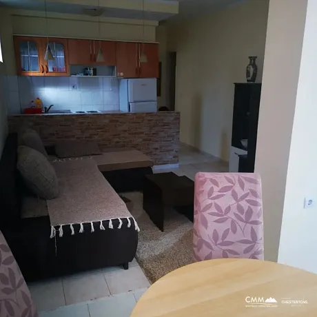 One bedroom apartment in Budva with its own yard