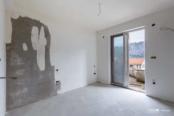 Three-storey house with a view of  the Bay of Kotor