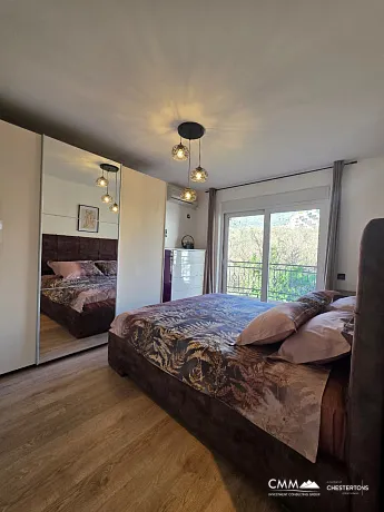 Luxury Three-Bedroom Apartment with Private Sauna 300 m from the Sea – Bečići (107 m²)